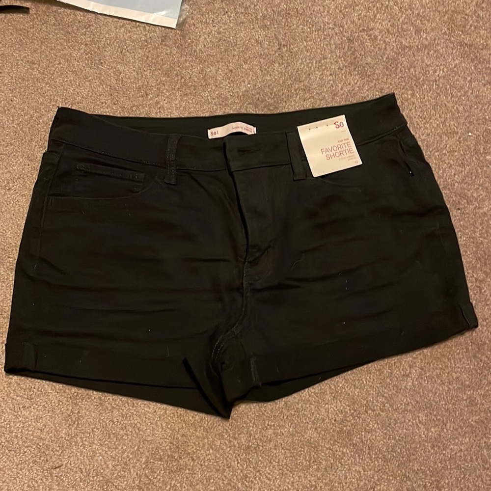 NWT SO Black Shorts